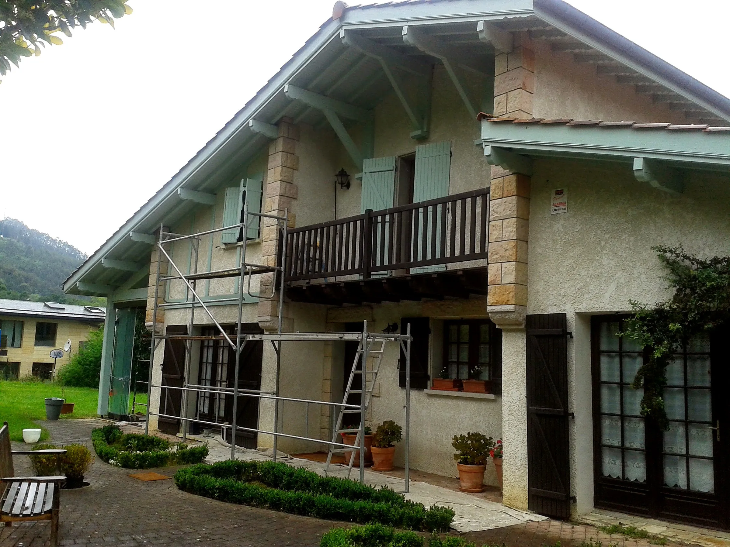Exteriores, Casa de campo en Mungía