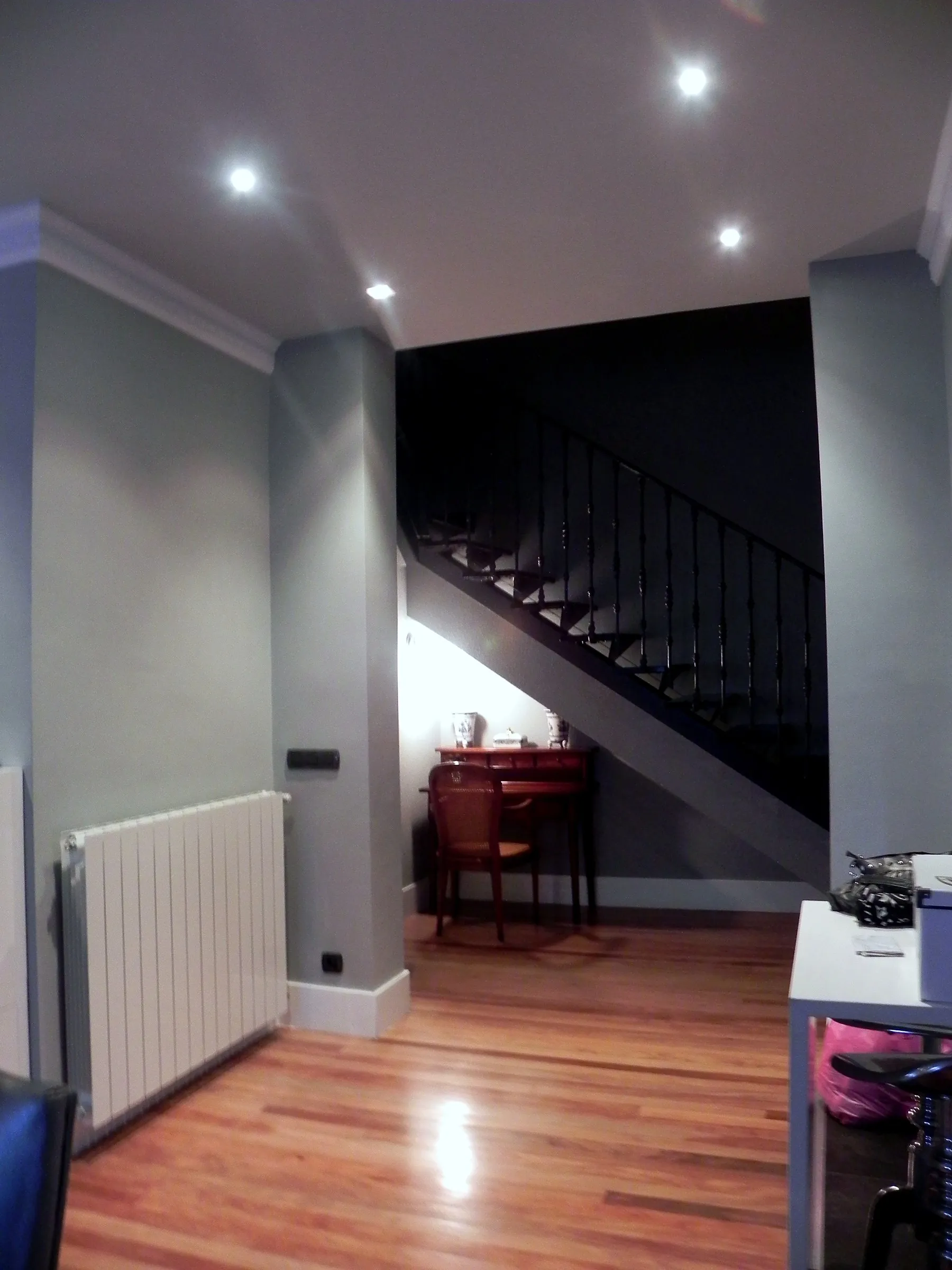 Detalle escalera, Casa en Sodupe